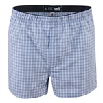 CIRQUE DELUXE  - HARDCORE CLASSICS  -  
 SLEEK CUT BOXER   Hampton Bay Checks - 437.
Flotte boxer underbukser, lav model.

 

